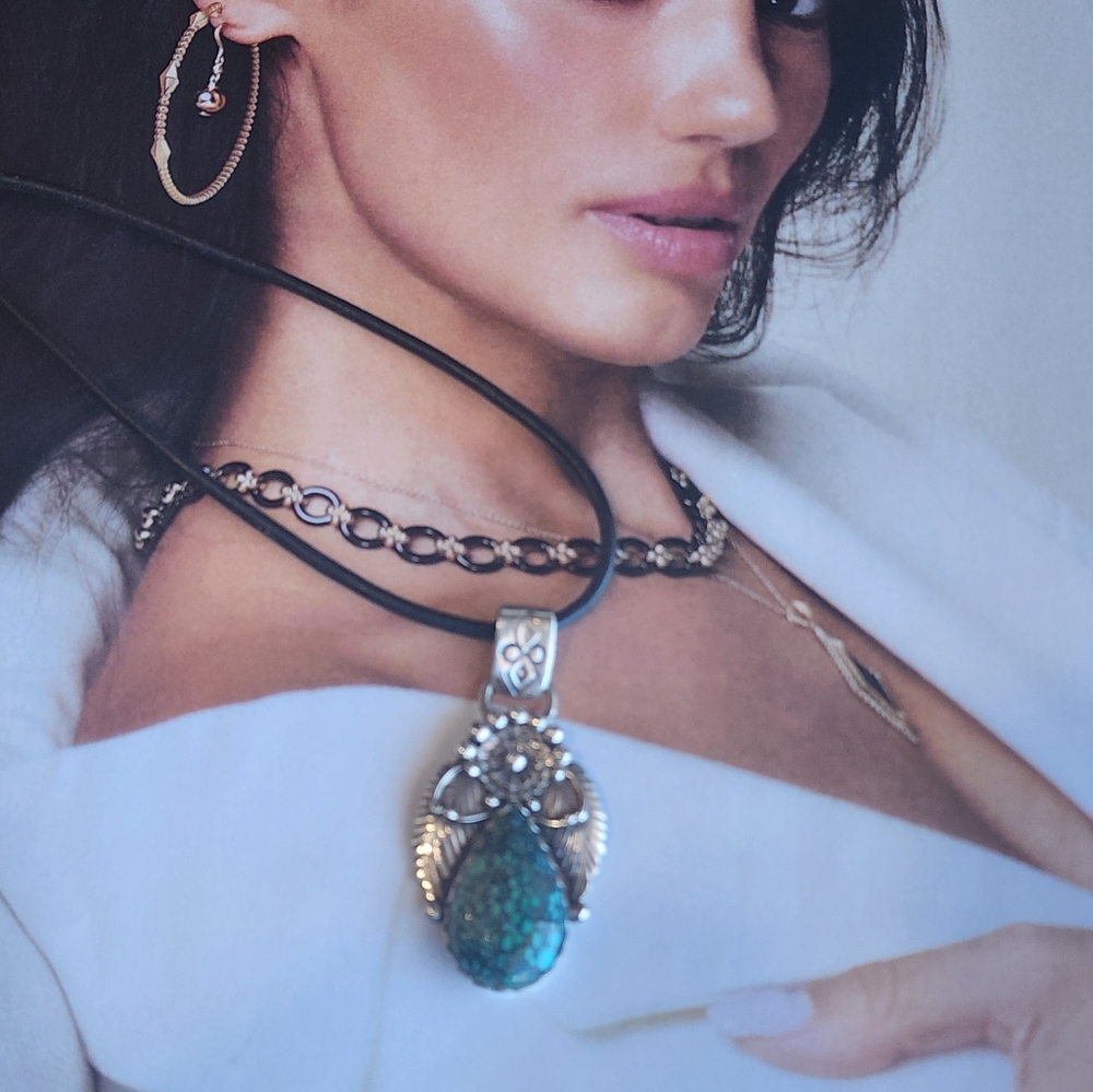 Sterling Silver-with Turquoise Stone 🏺